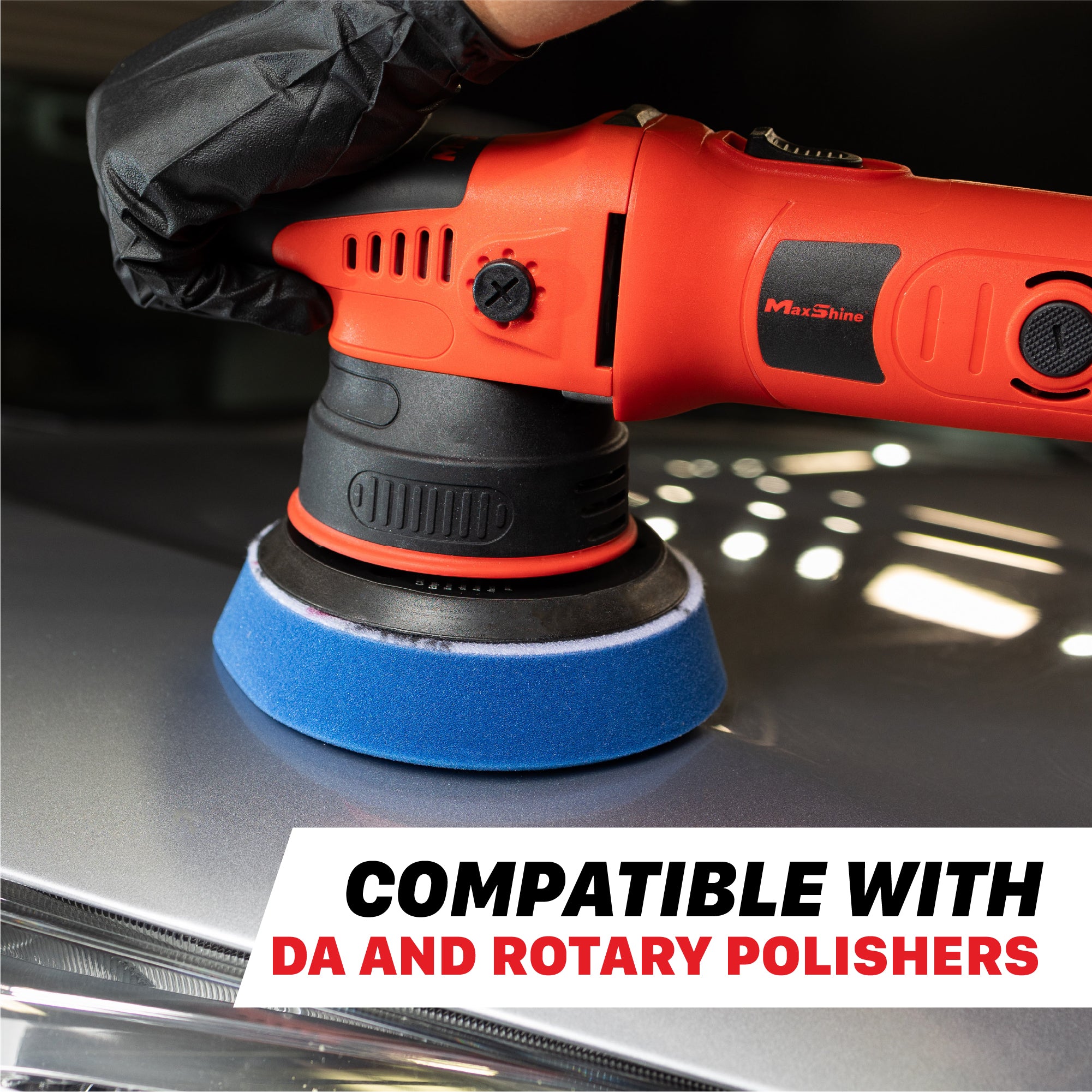 202 Car Polisher Pads | High Profile Foam Pads - 5in, 6in