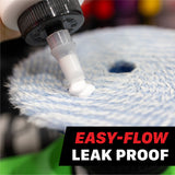 RTS003 Compound Polish Wax Dispenser Bottle with Self Cleaning Cap