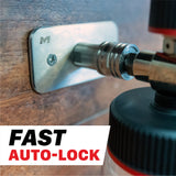 H08C Auto-Lock Quick Connect Foam Cannon Wall Mount