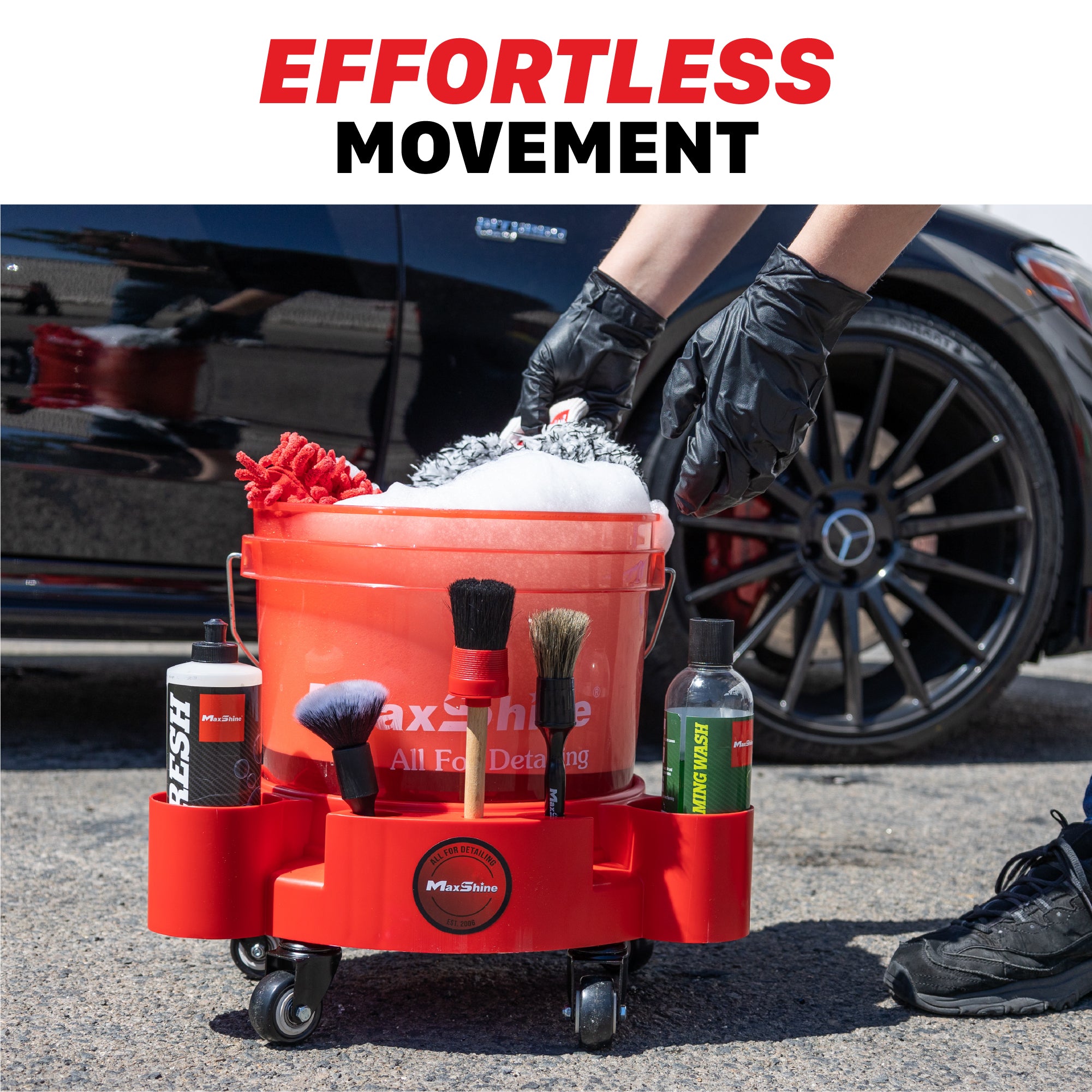 7023- Rolling Bucket Dolly