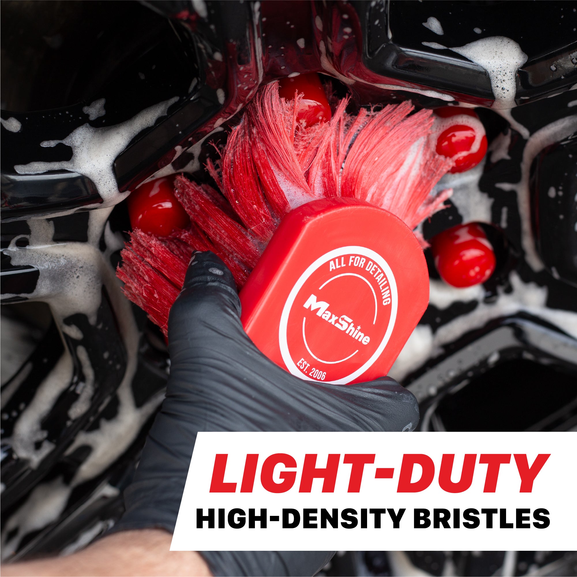 7011026 Car Wheel Brush | Exterior Surface and Wheel Cleaning Brush