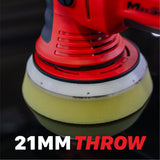 MB21 Pro 21mm Dual Action Brushless Car Polisher Brushless Polisher