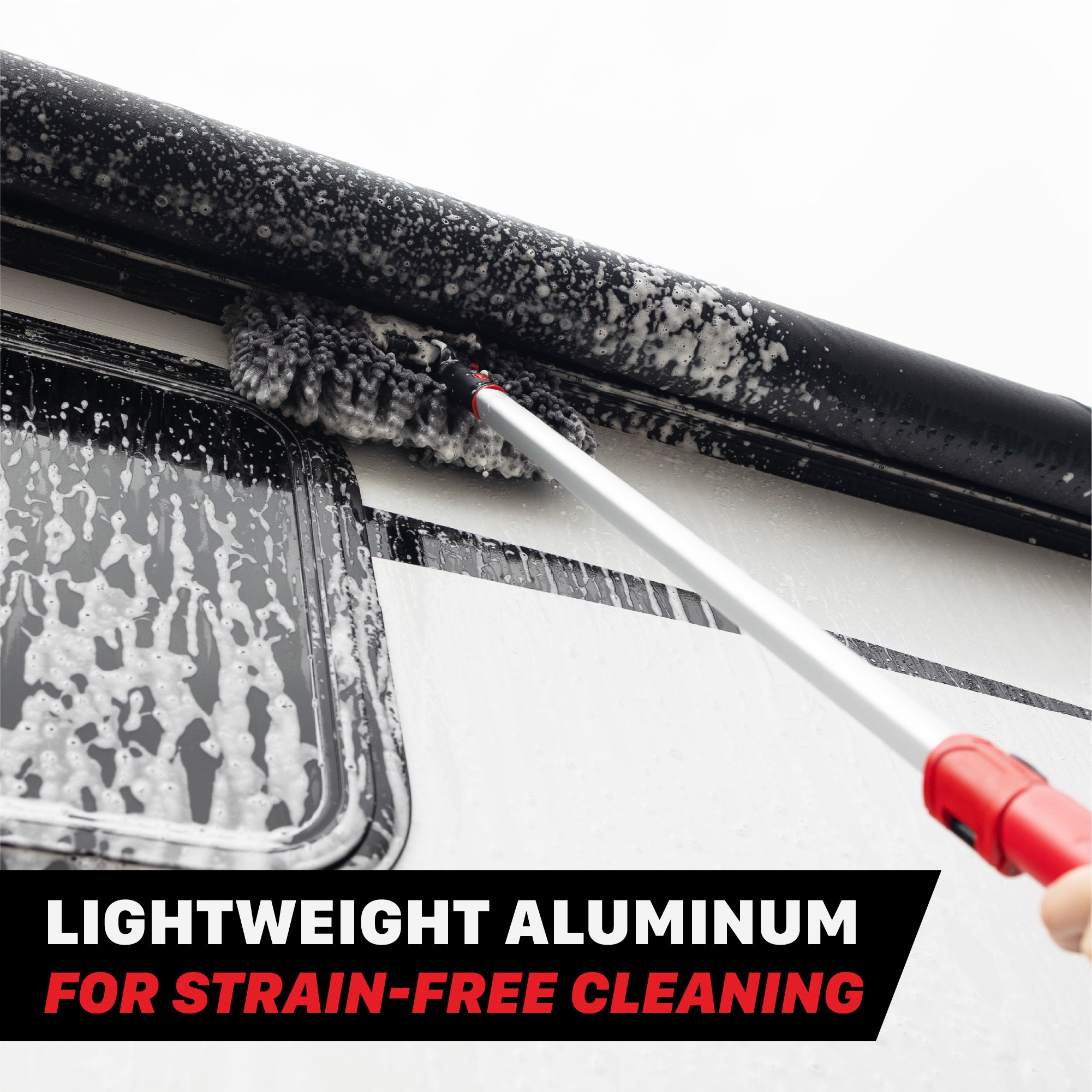 7011035 Car Wash Tool | IncrediStick – Extendable Microfiber Wash Mitt