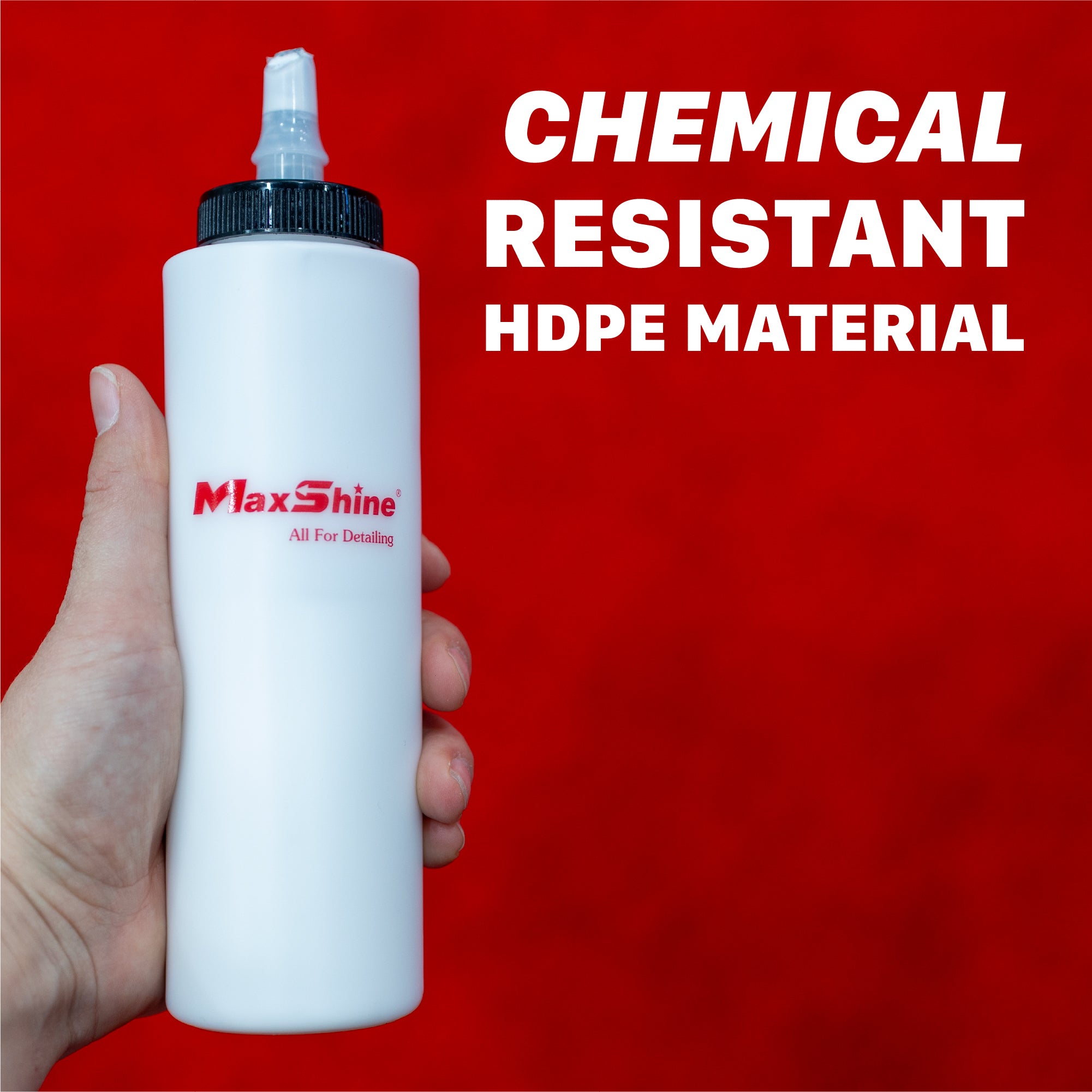 RTS003 Compound Polish Wax Dispenser Bottle with Self Cleaning Cap