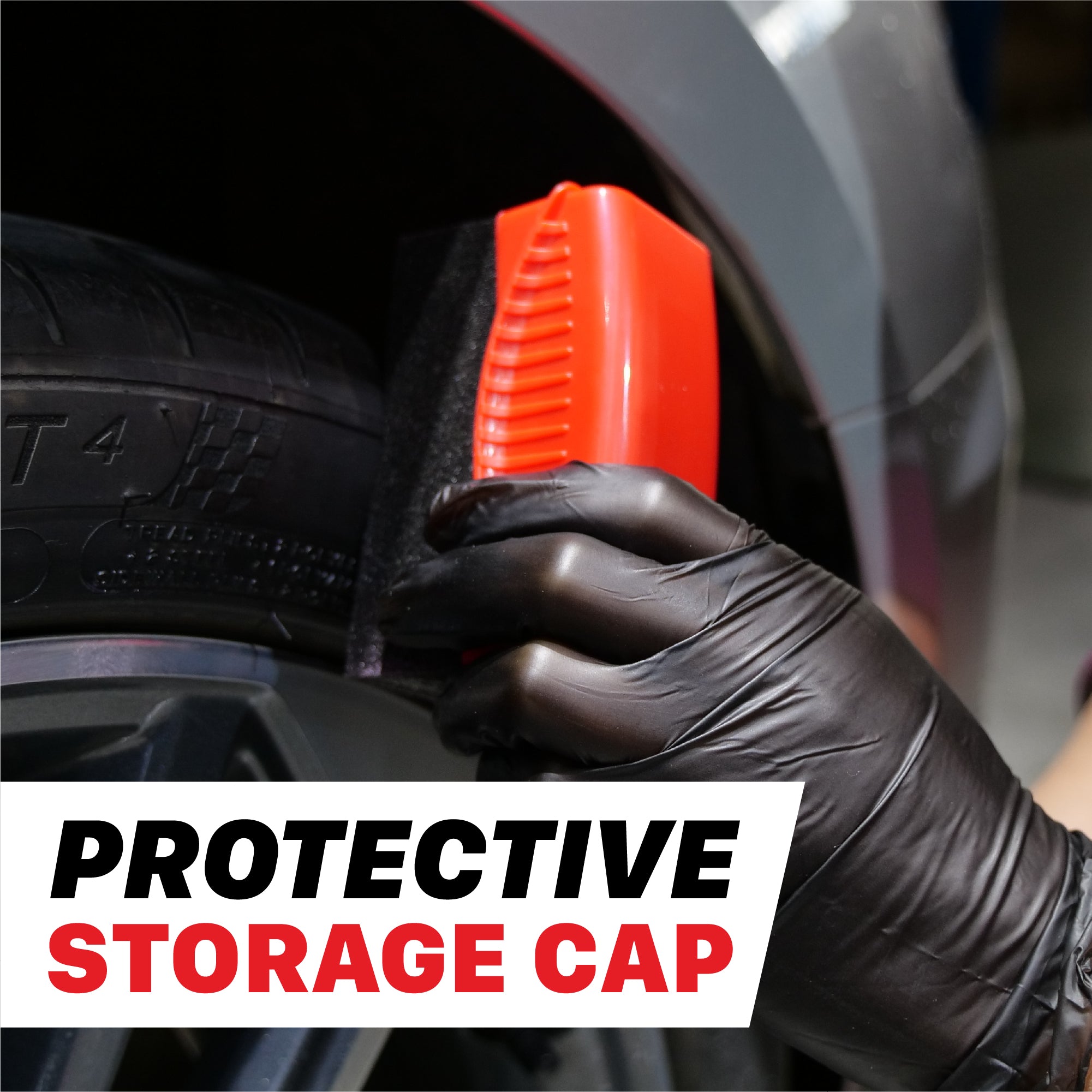 9011022 Tire Shine Applicator | Protectant and Dressing Applicator with Cover