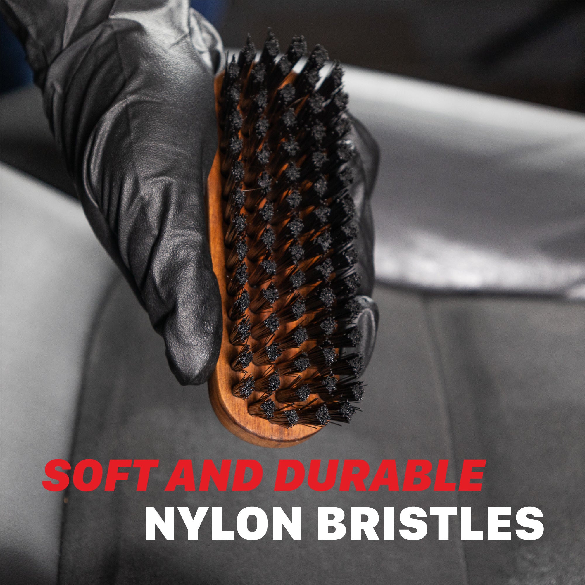 7011007 Leather Cleaning Brush - 5in