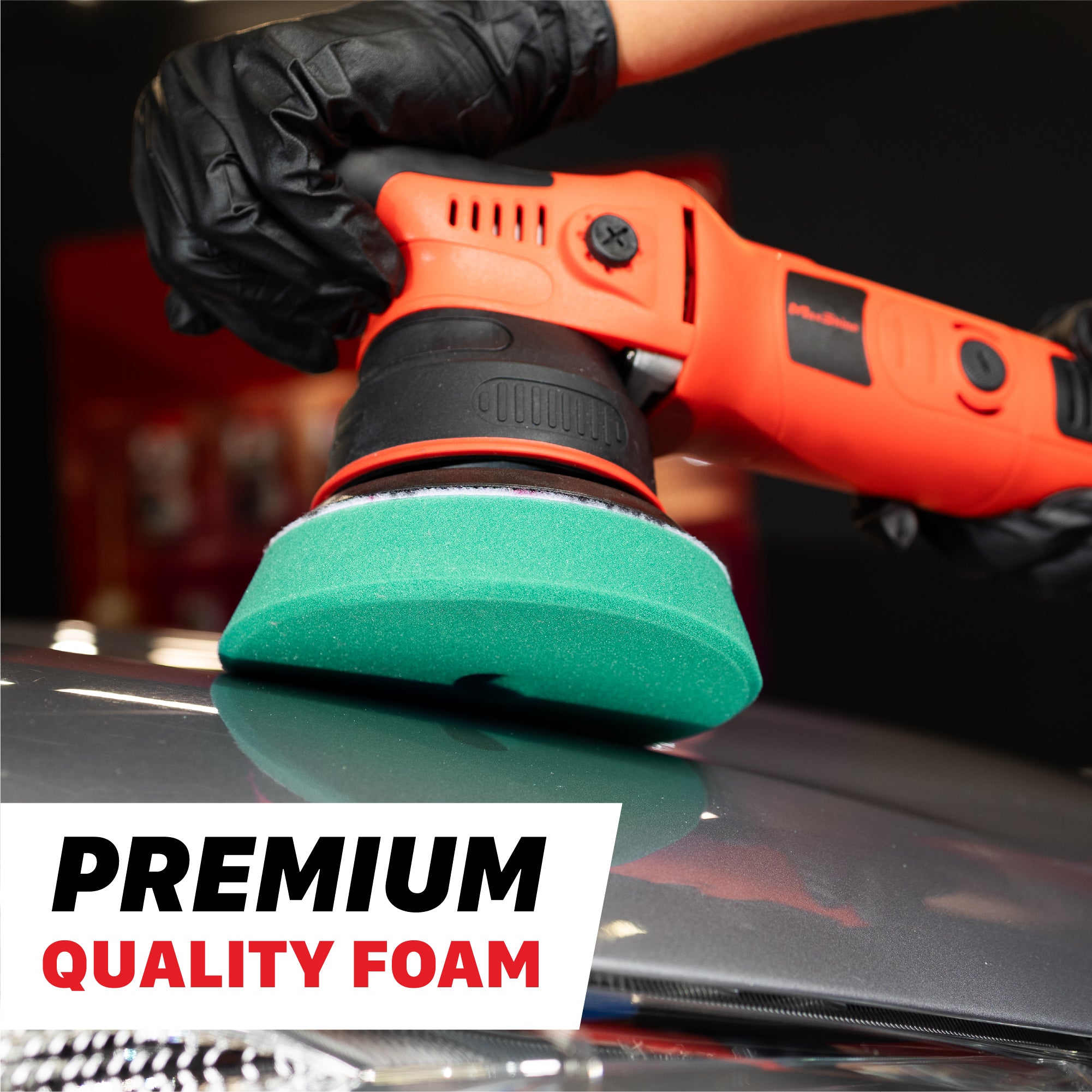 202 Car Polisher Pads | High Profile Foam Pads - 5in, 6in