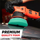 202 Car Polisher Pads | High Profile Foam Pads - 5in, 6in
