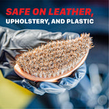 7012003 Brush for Cleaning Car Interior | Ergonomic Interior Detailing Brush