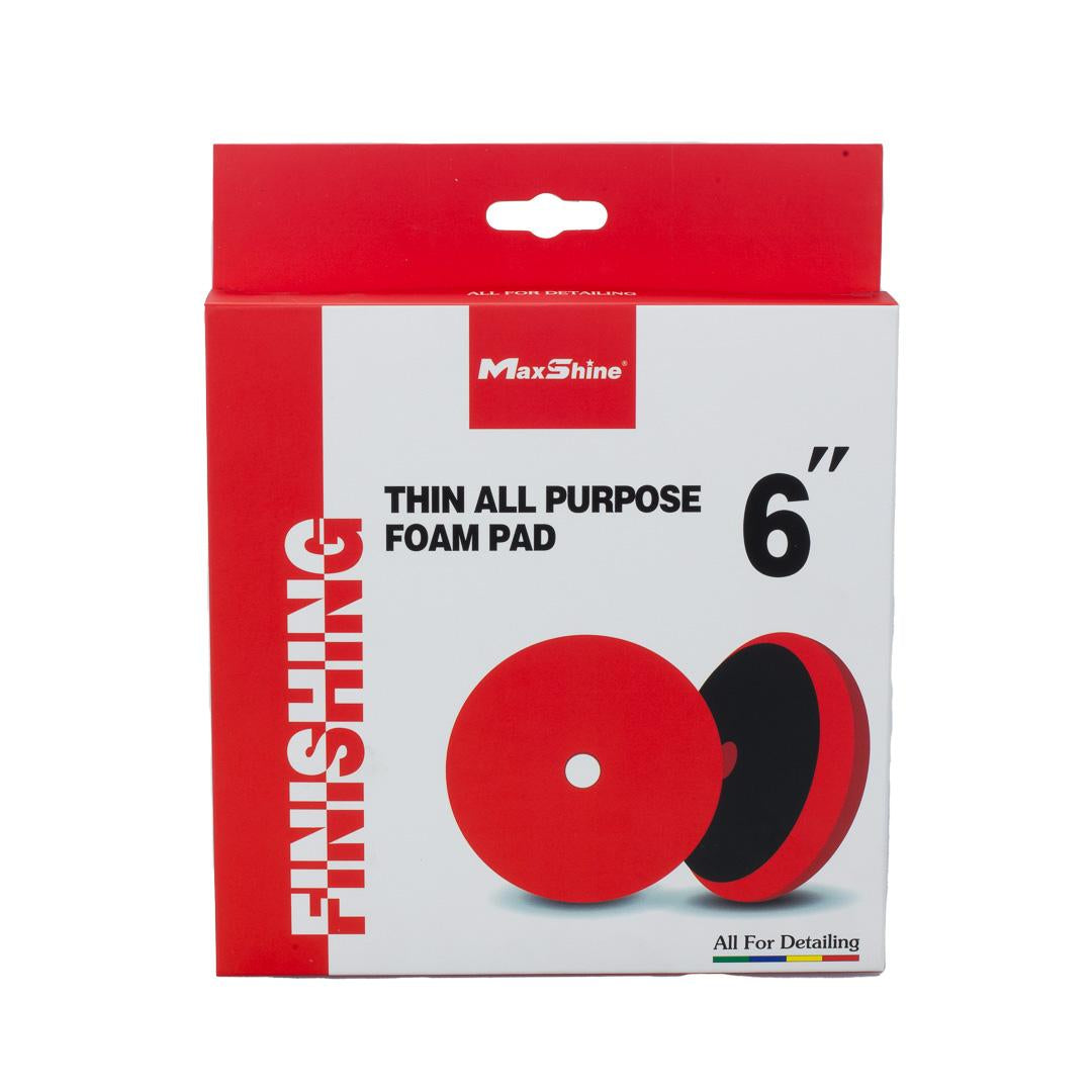 MaxShine Foam Polishing Pads - 6" Finishing