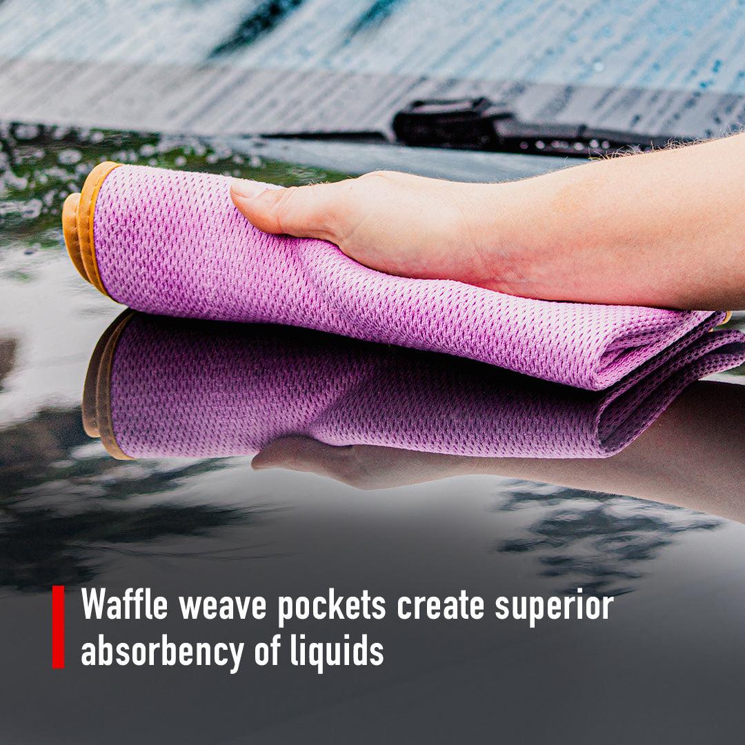 MaxShine 500GSM Mesh Absorbent Microfiber Towel