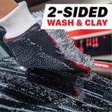 204005MT Detailing Clay Mitt for Car | Microfiber Clay Wash Mitt