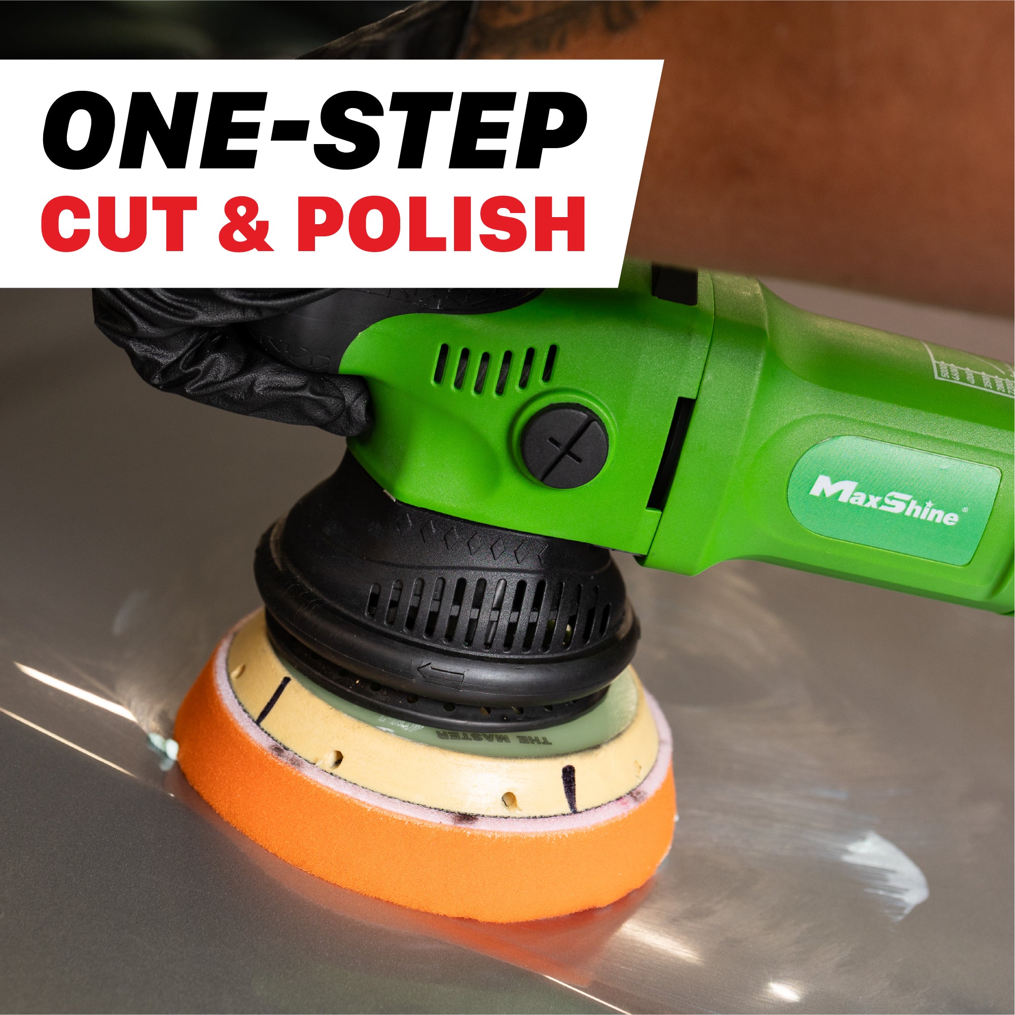 2091150OW 2091130OW Foam Cutting Pad | AIO Foam Cutting & Polishing Pad - 5in