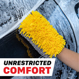 Cuffless Chenille Microfiber Wash Mitt