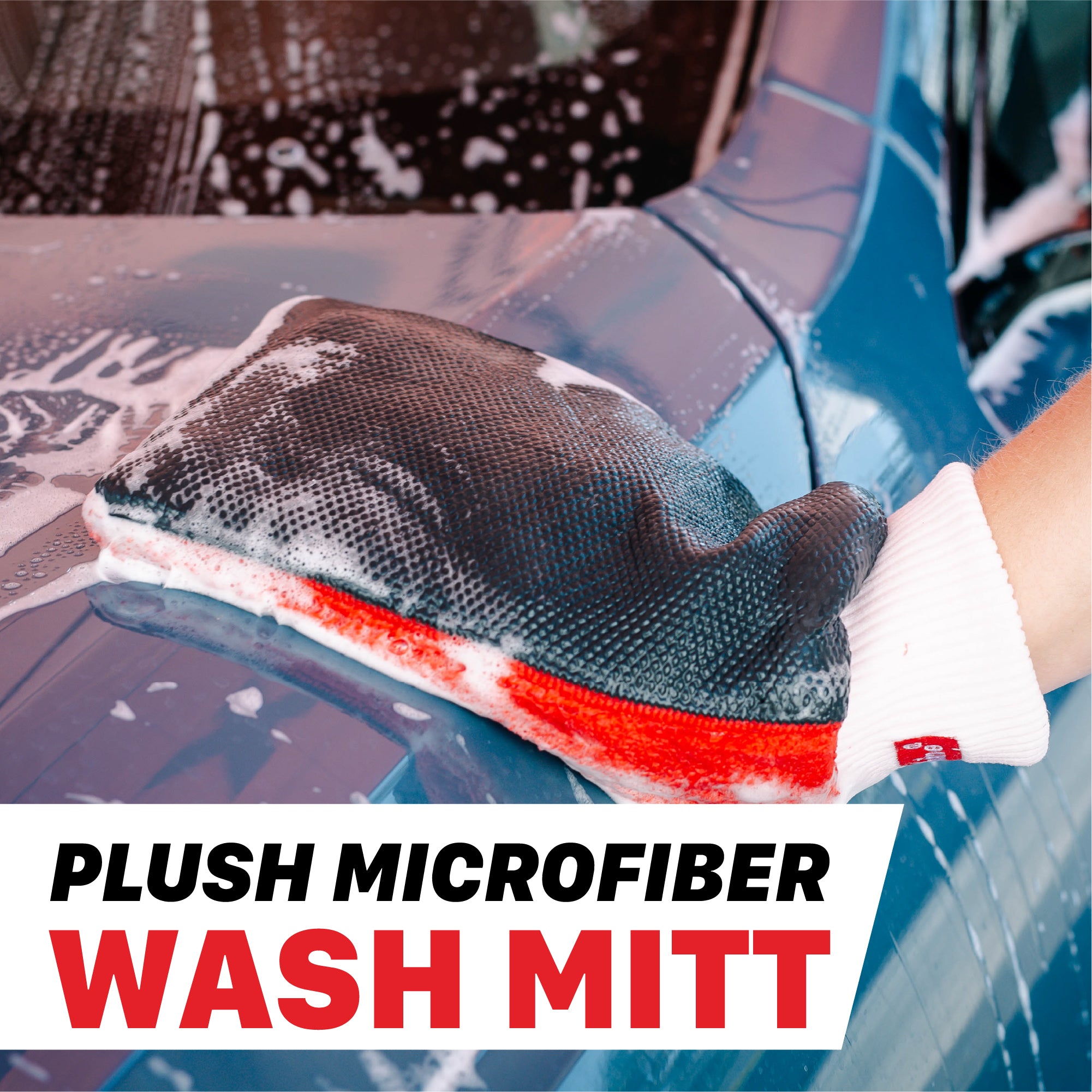 204003MT Detailing Clay Mitt For Car | Clay Wash Mitt - Microfiber