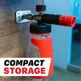 H08C Auto-Lock Quick Connect Foam Cannon Wall Mount