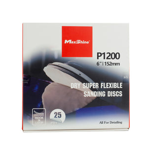 6 inch Sanding Paper Discs 25pc