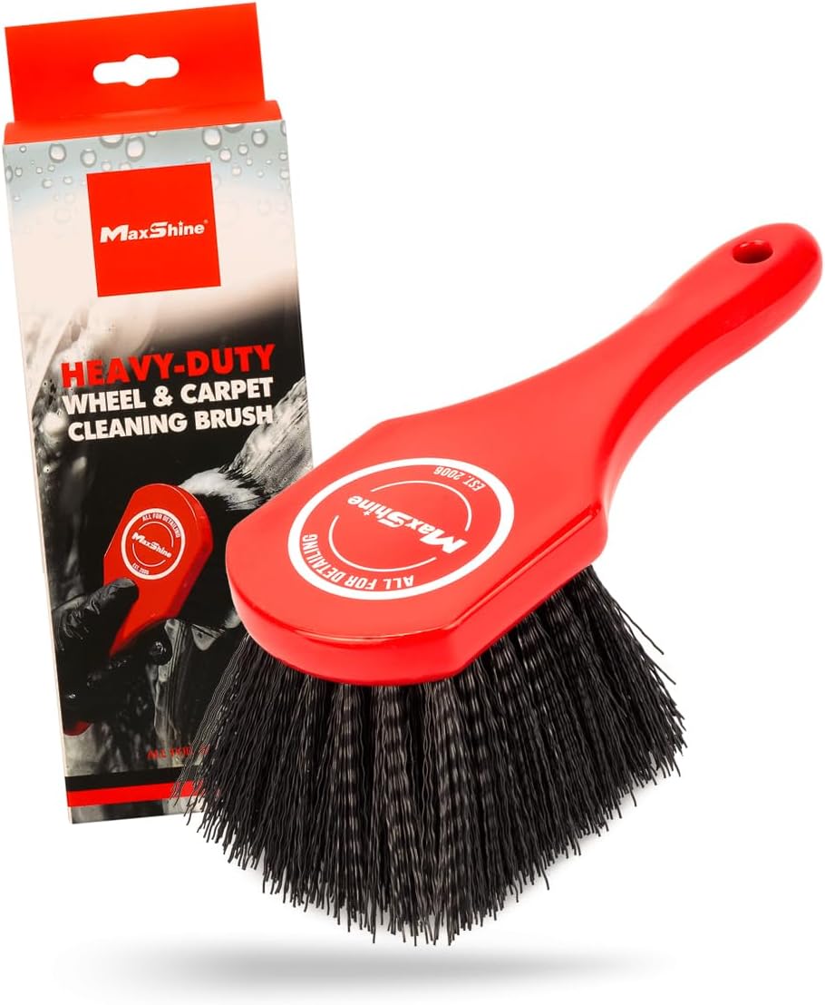 7011027 Deep Clean Brush | Heavy-Duty Wheel and Carpet Cleaning Brush