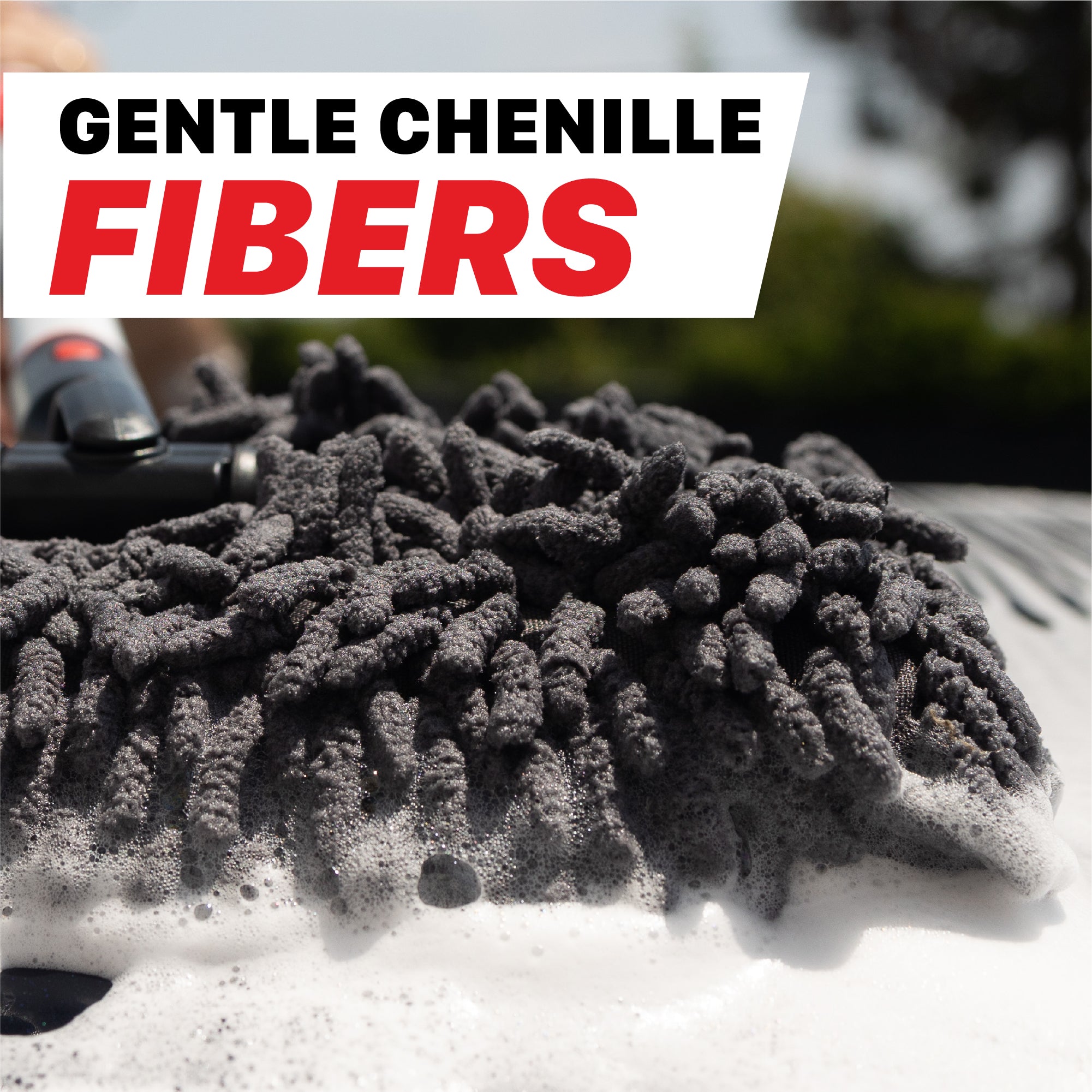 7011035-HG Car Wash Tool | IncrediStick – Extendable Microfiber Wash Mitt