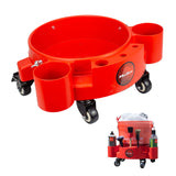 702307 Rolling Bucket Dolly - Red
