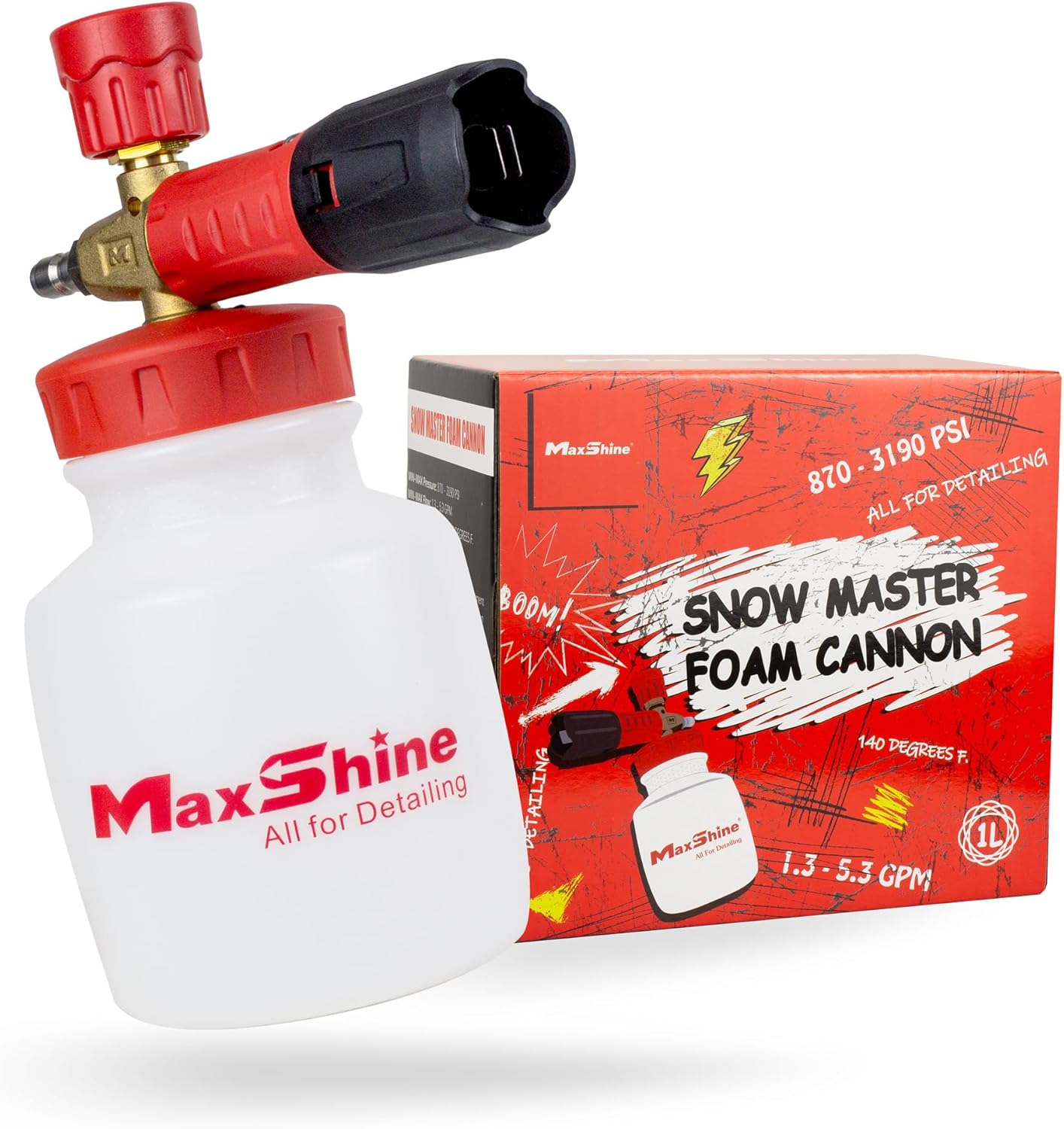 Snow Master Car Wash Foam Cannon – MaxshineUSA