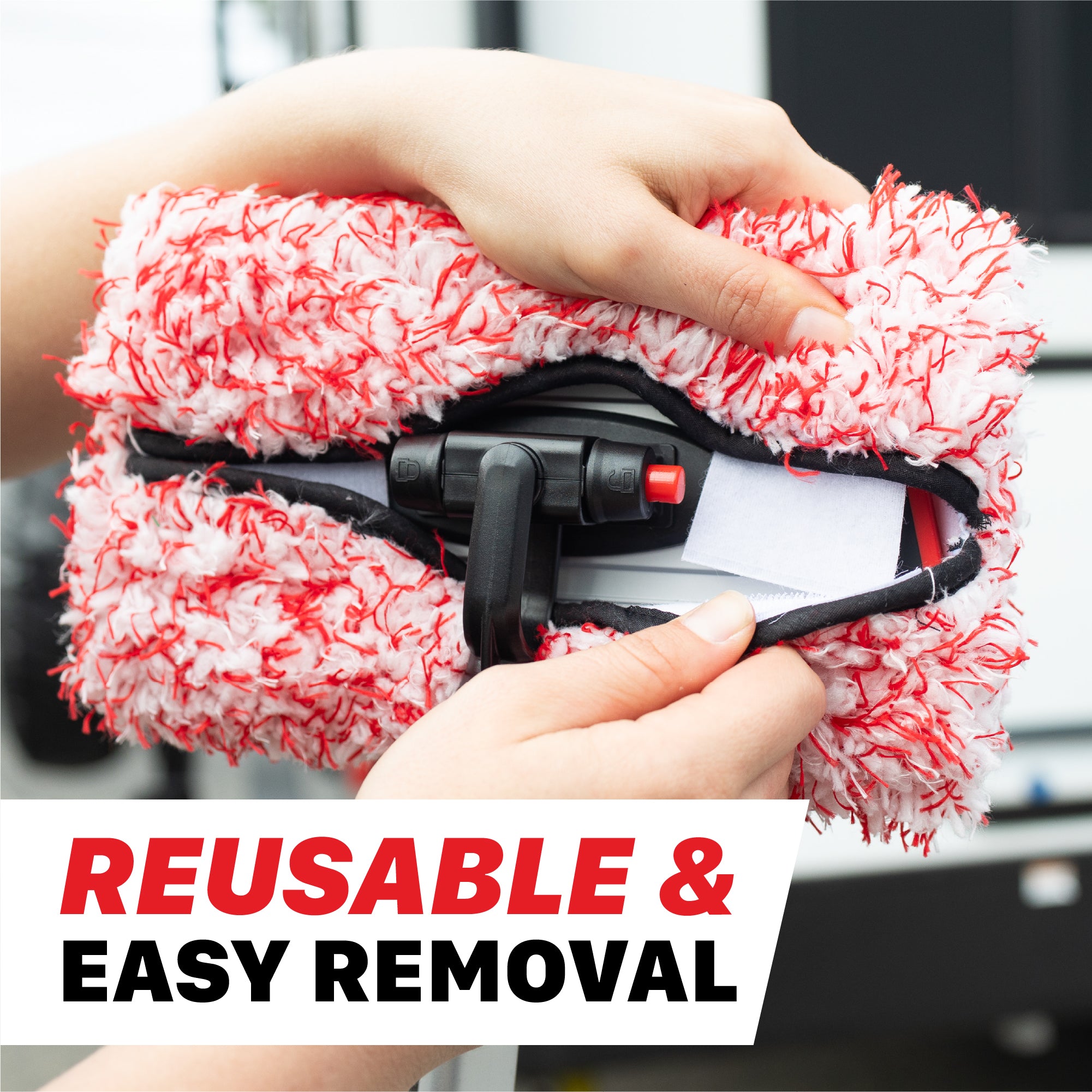 7011035 Car Wash Tool | IncrediStick – Extendable Microfiber Wash Mitt