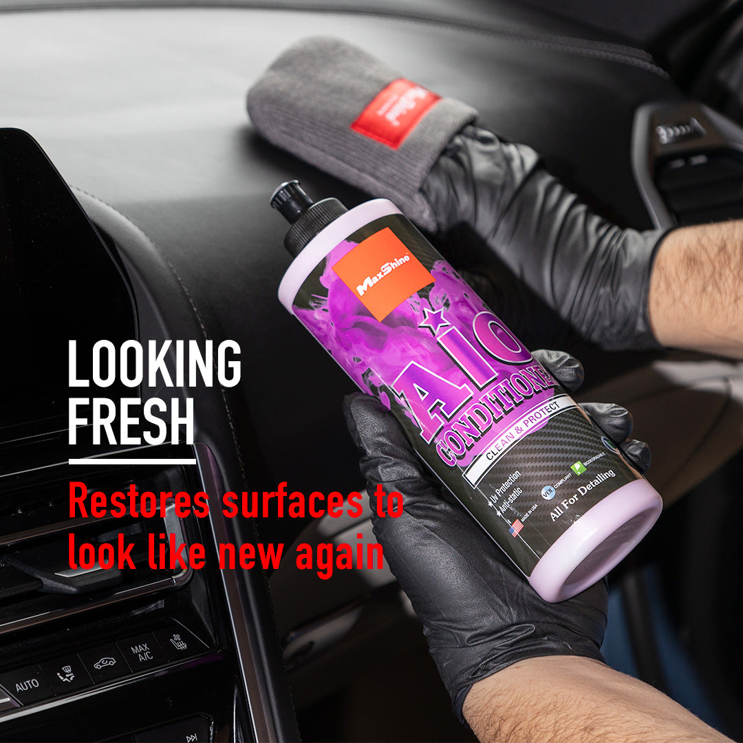 MaxShine All In One Conditioner AIO Car Leather Conditioner - looking fresh