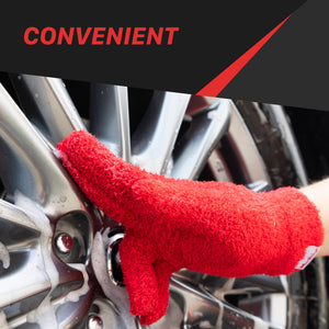 1130005R Plush Microfiber Cleaning Gloves