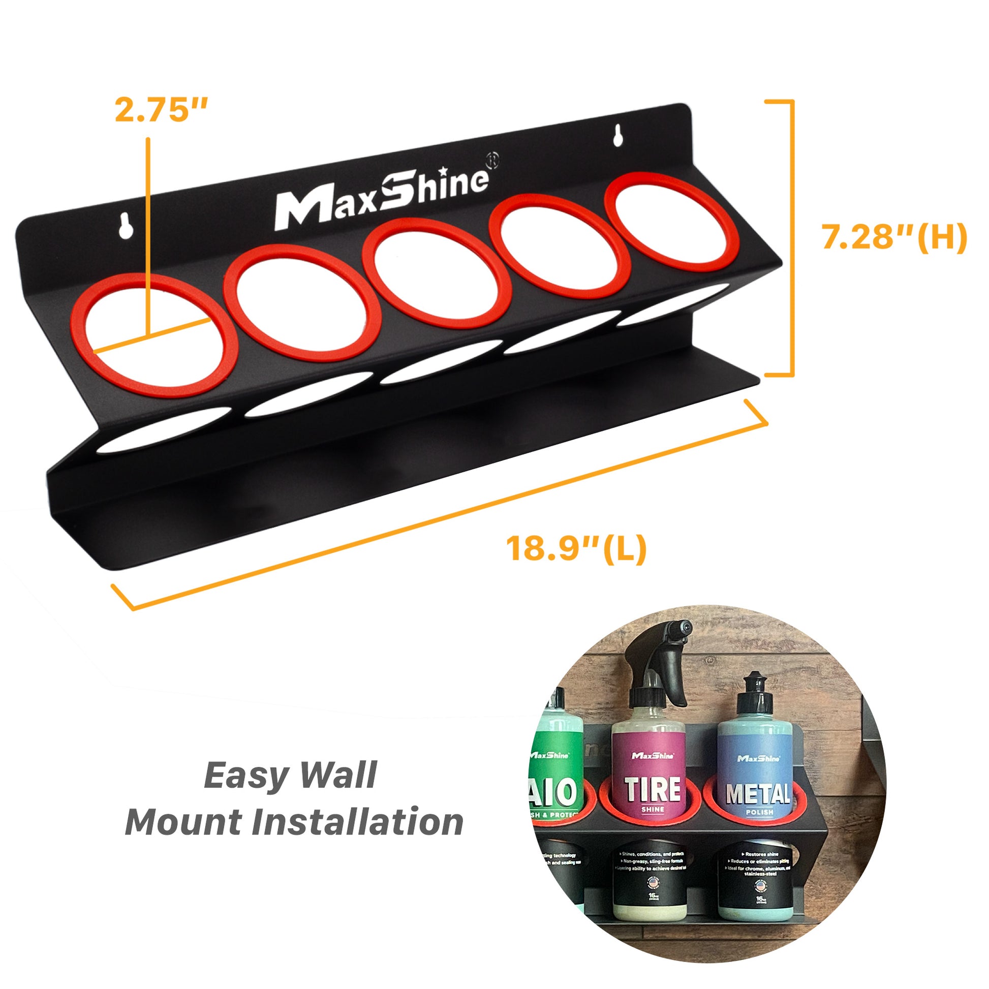 H03- Spray Bottle Racks