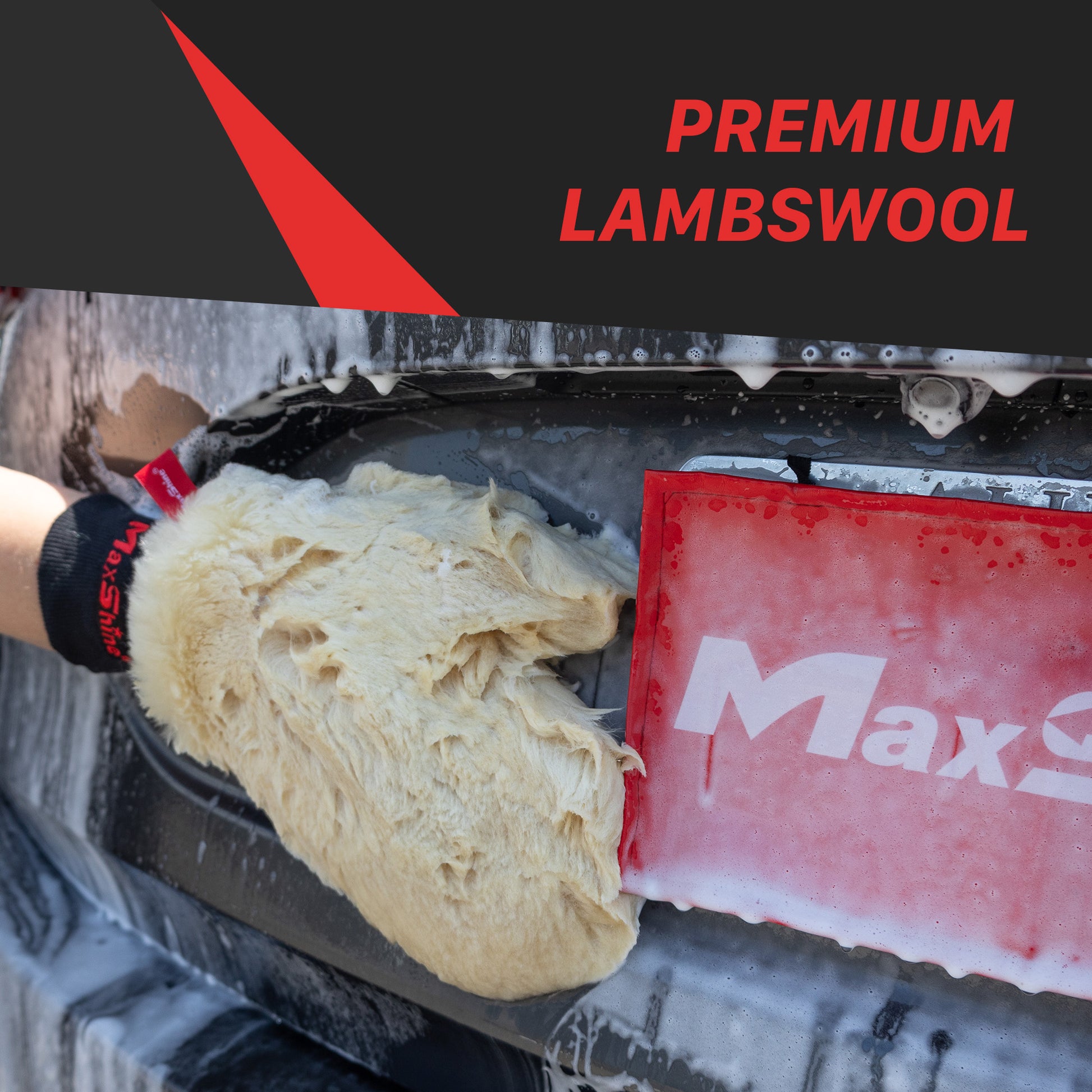 8011003 Premium Lambswool Wash Mitt