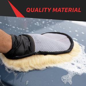 8011005 Super Sheepskin Wash Mitts - Short Hair