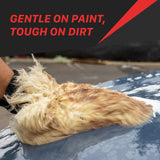 8011004 Super Sheepskin Wash Mitts - Long Hair