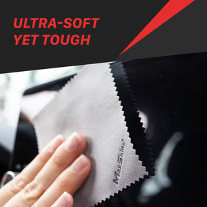 1101010G Suede Microfiber Towel for Ceramic Coating - 10 Pack
