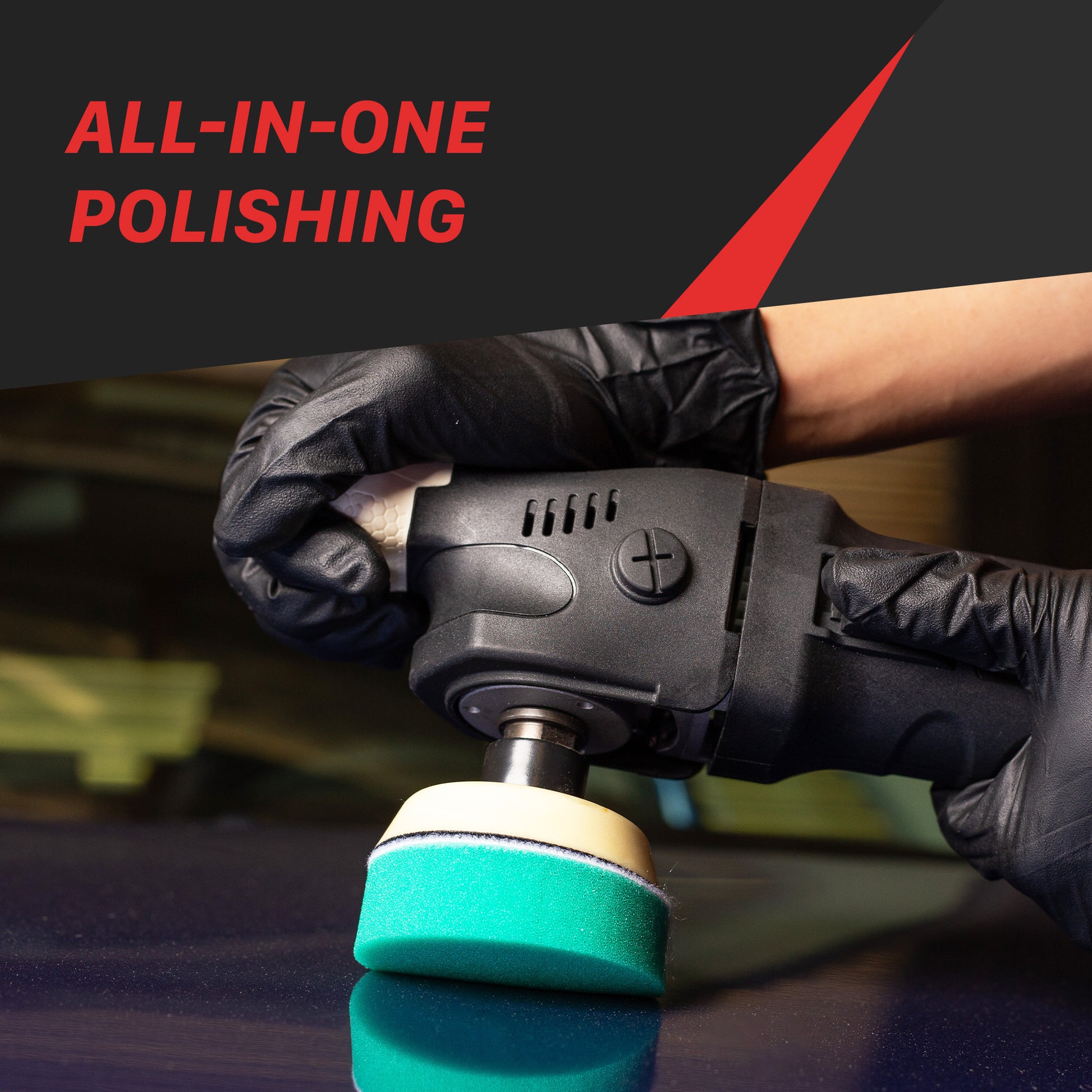 204000- Buffing Pads for Cars | Rotary Polishing Kit - 1in, 2in, 3in