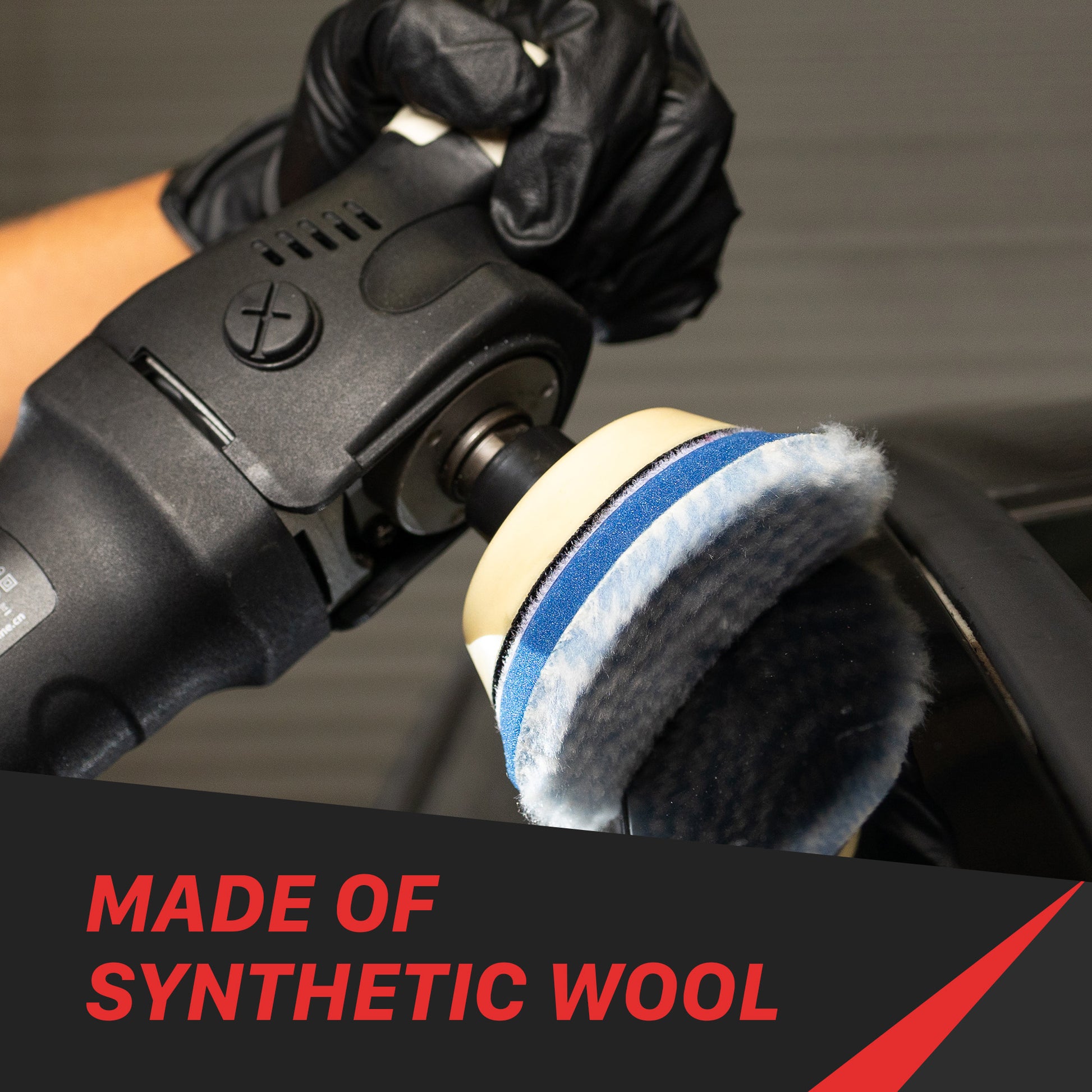 2052- Synthetic Wool Pads - 3in, 5in, 6in