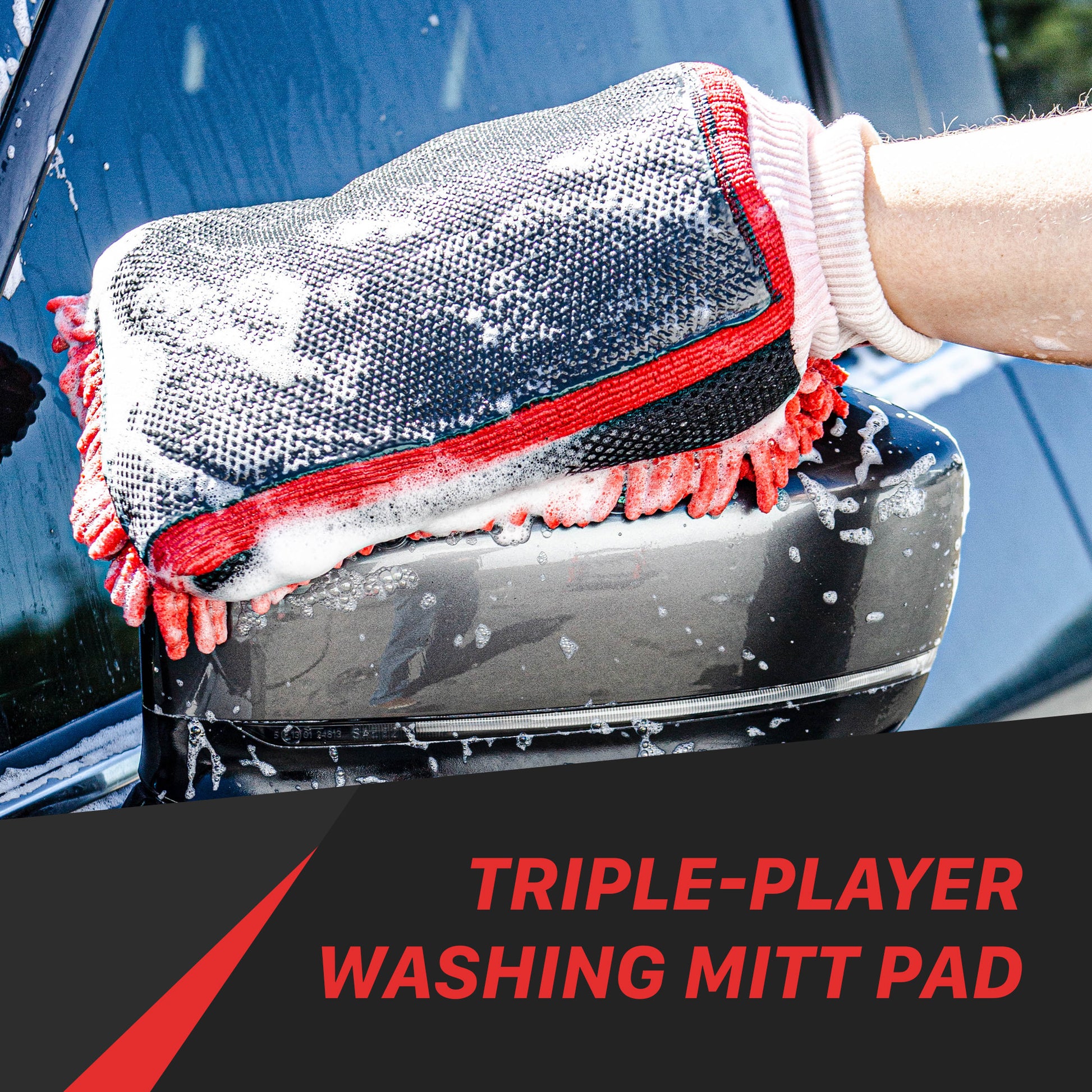 204001MT -3MT Detailing Clay Mitt For Car | Clay Wash Mitt 
