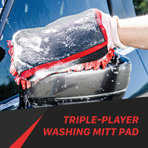 204001MT -3MT Detailing Clay Mitt For Car | Clay Wash Mitt 