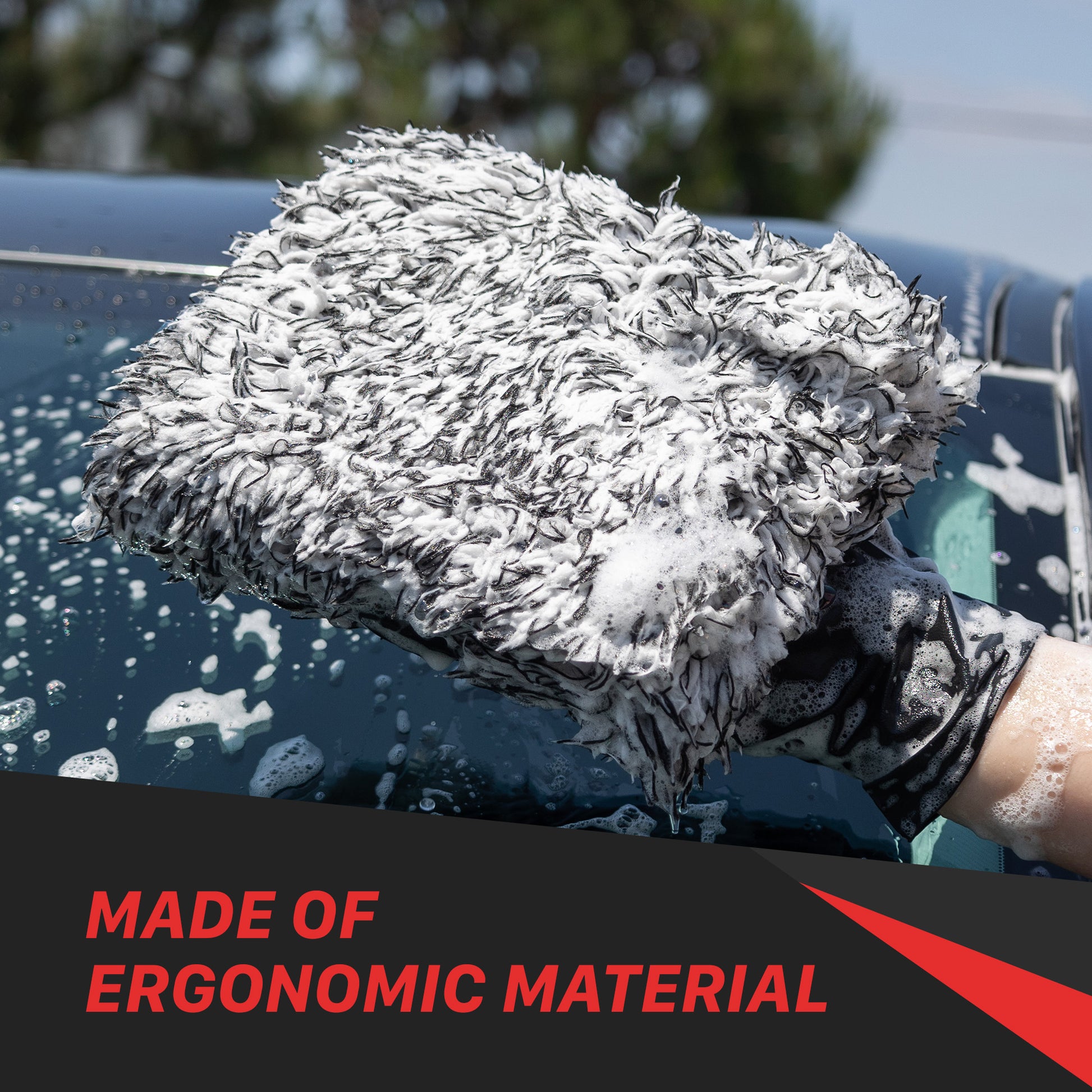 1130004W Car Wash Microfiber Mitt