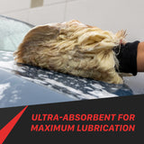 8011004 Super Sheepskin Wash Mitts - Long Hair