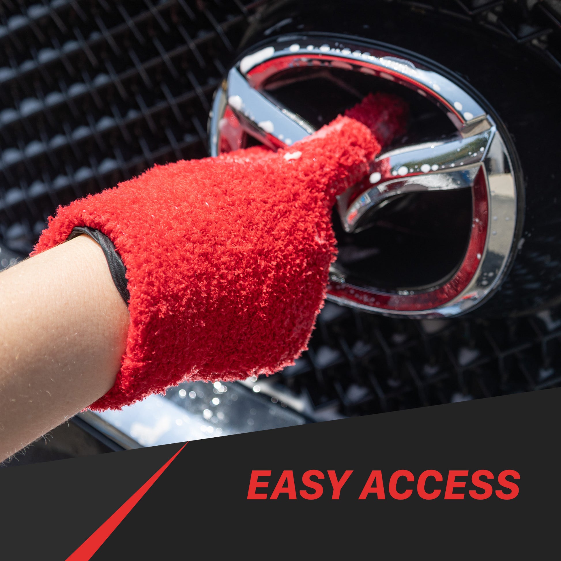 1130005R Plush Microfiber Cleaning Gloves