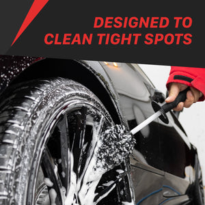 704604 Microfiber Wheel Brush - Angled Reach