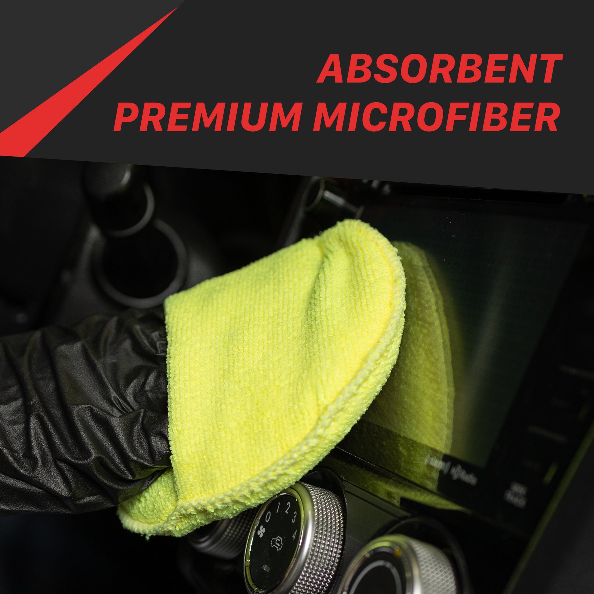 9011011 Pocket Grip Interior and Exterior Car Detailing Applicator