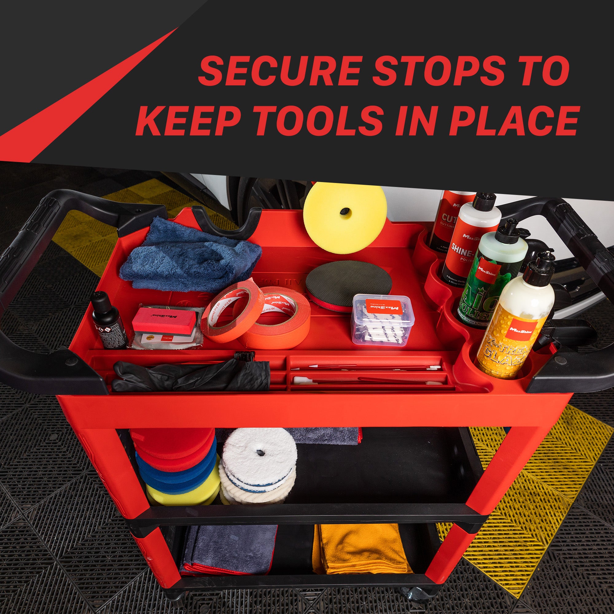 702312 Detailing Cart - Premium Heavy Duty