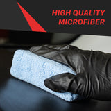 9011005 Ultra-Soft Microfiber Wax Applicator Block - 4 Pack
