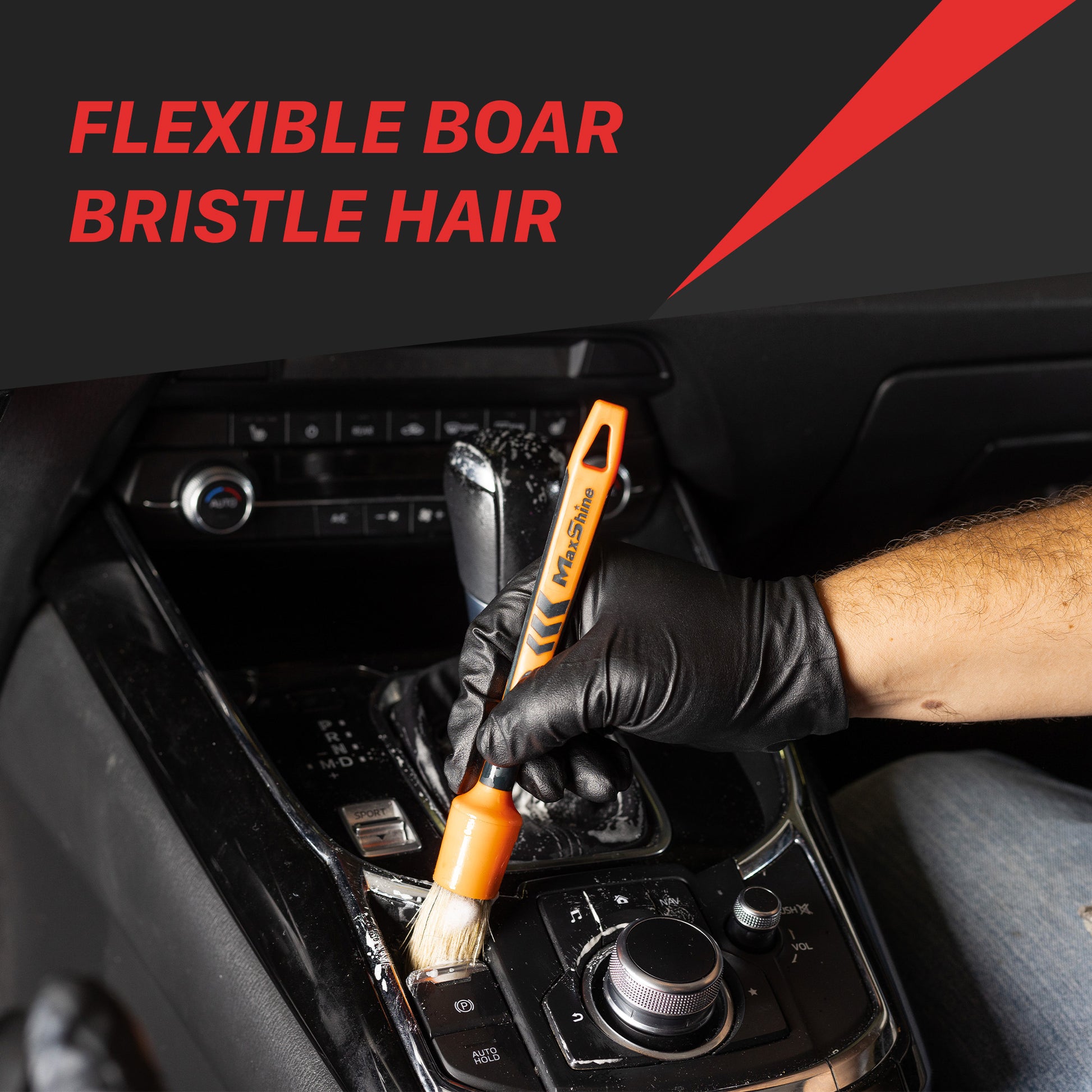 704619O- Detailing Boar Hair Brushes