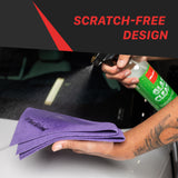 1103860P Car Cleaning Towel | 300GSM Edgeless PU Coated Microfiber Towels - 3 Pack