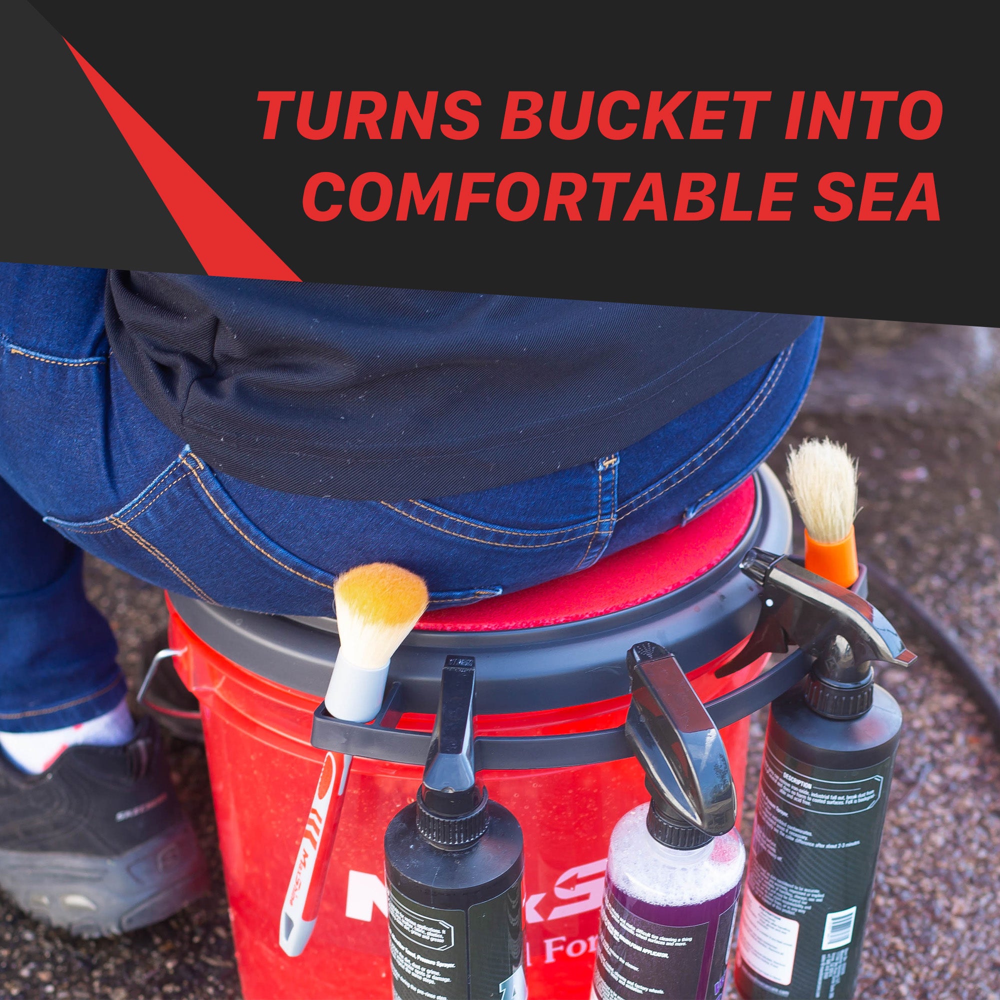 MSBL01 Multifunction Bucket Lid Seat