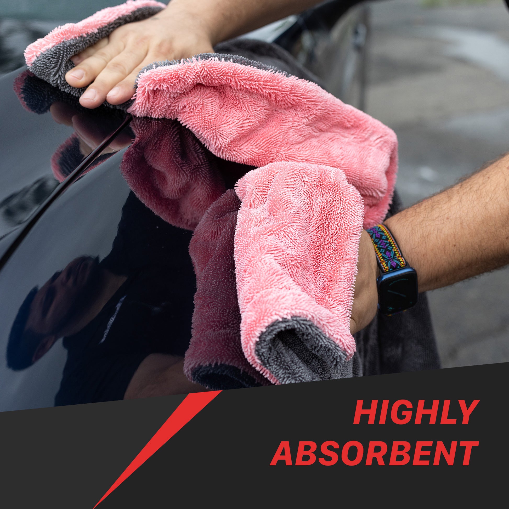 117- 119- Microfiber Drying Towels | 1200GSM Duo Twisted Loop Microfiber Drying Towel