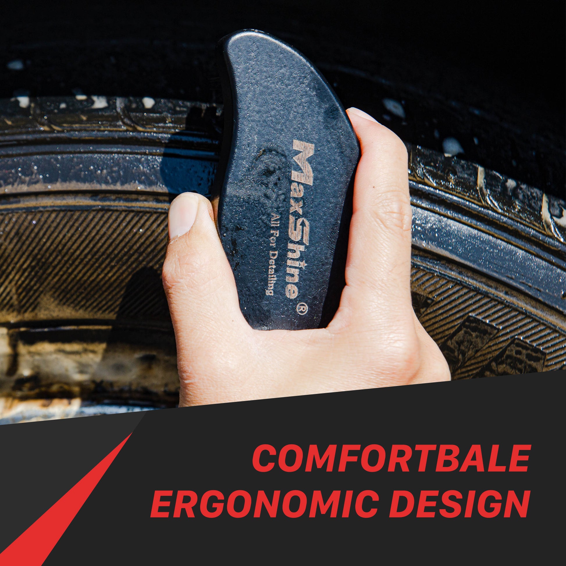 7012004 Ergonomic Tire Cleaning Brush