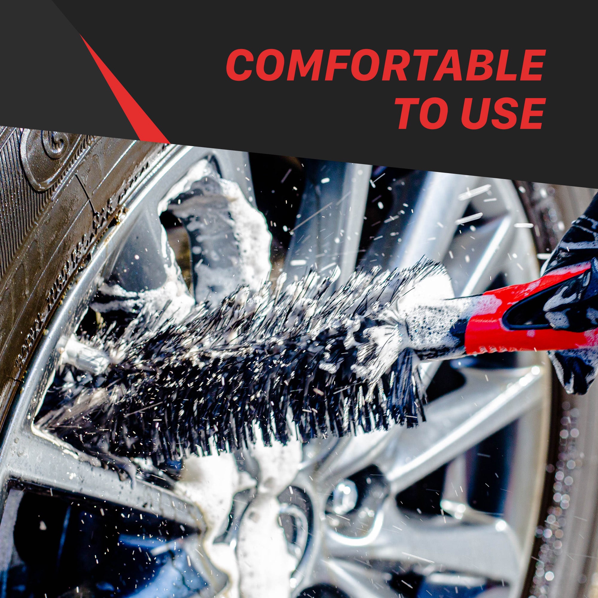 7011017 360° Wheel and Car Engine Brush